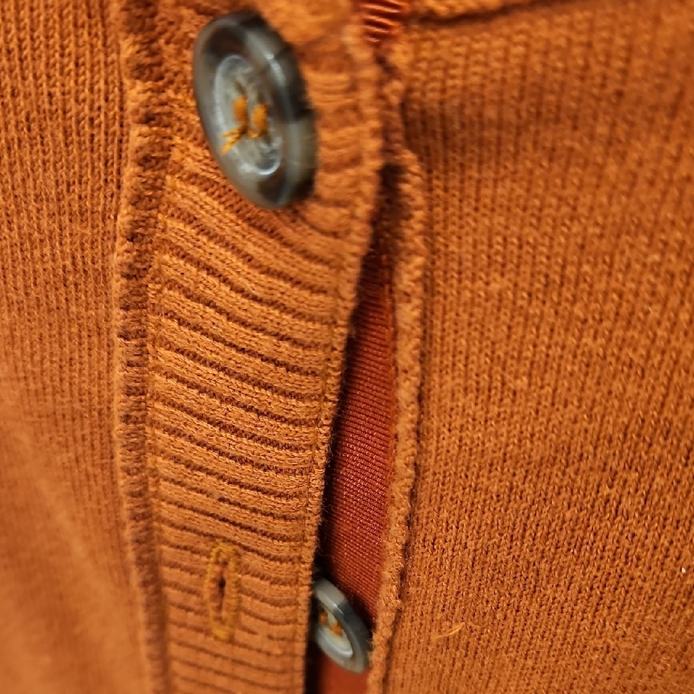 Sundance Rust Button-Front Women's Cardigan - Picture 5 of 5